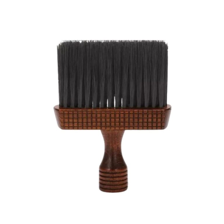 Espanador Cabeleireiro Profissional Cabo Madeira &