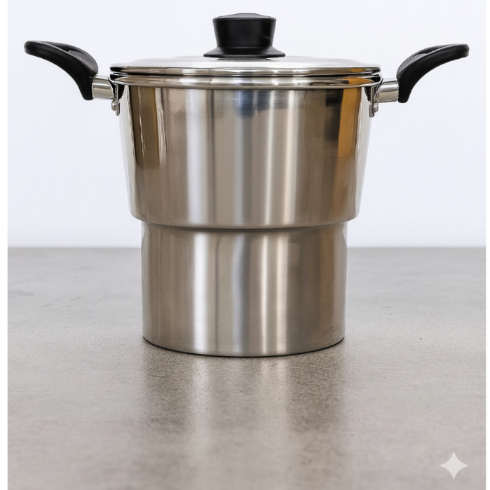 Cuscuzeiro Individual Nordestino Alumínio –