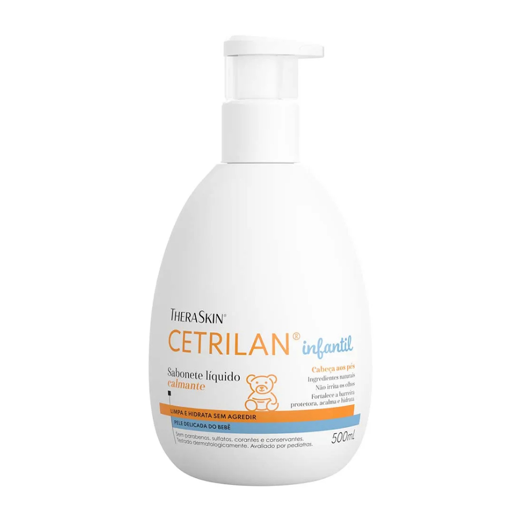Theraskin Cetrilan – Sabonete Líquido Infantil 500ml