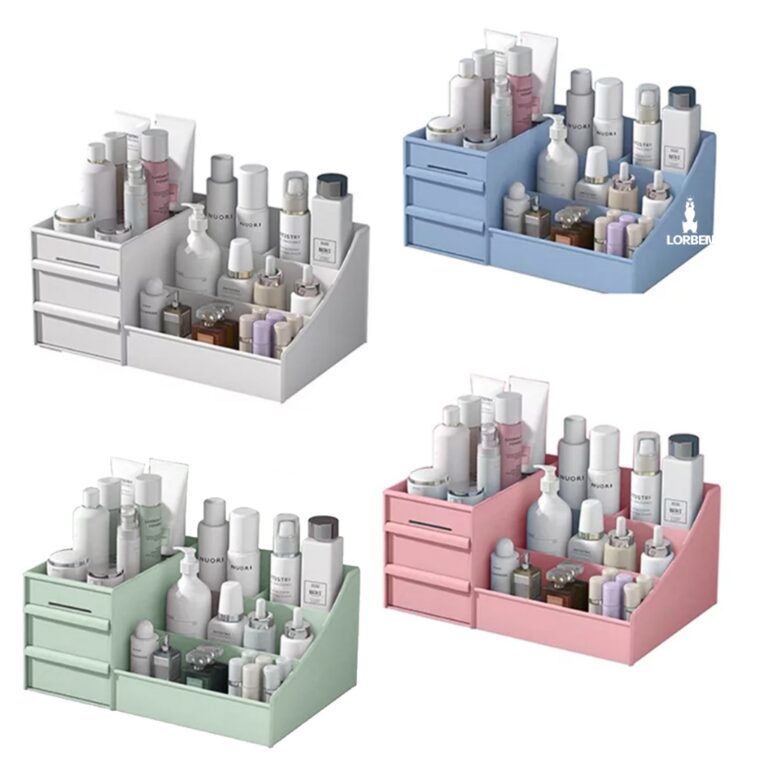 Organizador de Mesa Multiuso com Gaveta Lorben Por