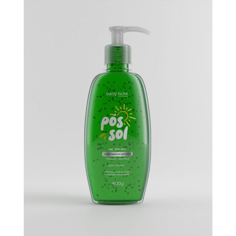 Gel Pós Sol 400ml Com Extrato de Aloe Vera Easy N