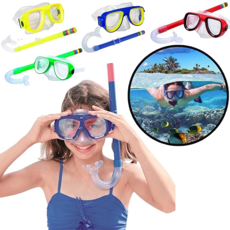 Kit Mergulho Infantil com ajuste Mascara Snorkel P