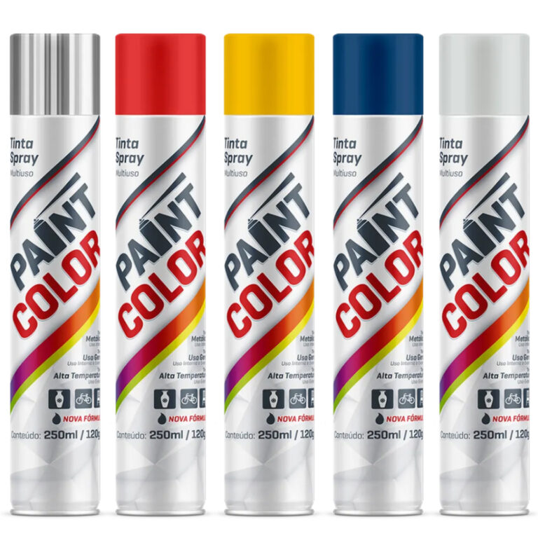 Tinta Spray Premium Uso Geral PaintColor Secagem R