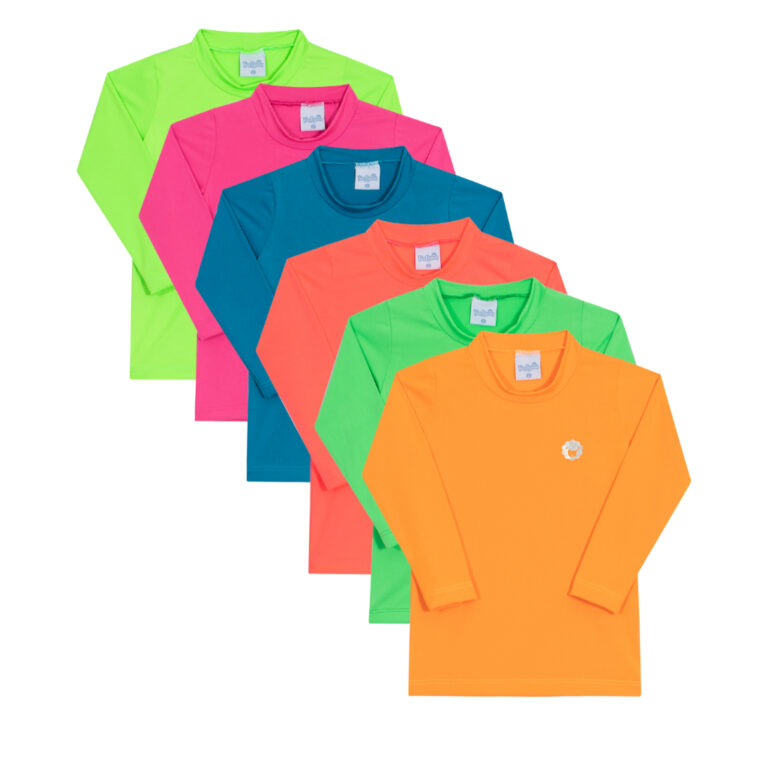 Camisa Proteção Solar UV50+ Infantil Térmica Me