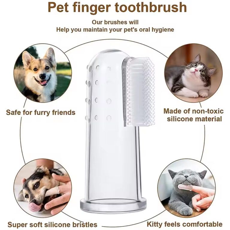 Dedeira para Limpeza Dental Pet Clean para Cães e