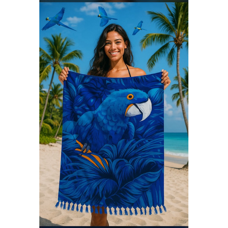 Canga moda praia