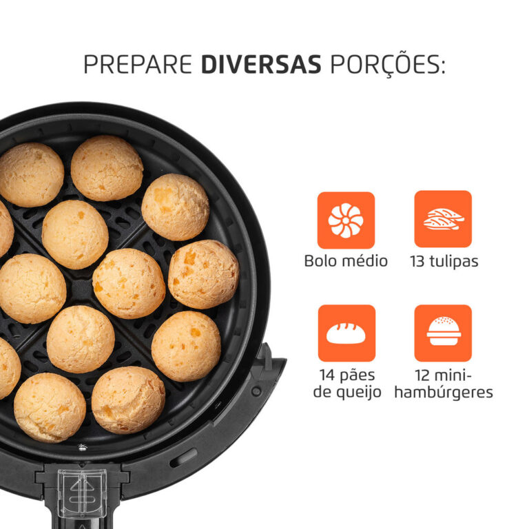 Fritadeira Elétrica Air Fryer Mondial Pratic AF-3
