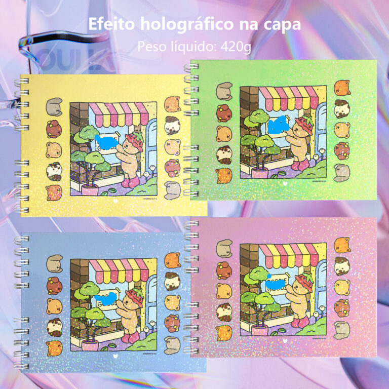 Livro de colorir Bob god Capa Dura A5 | 50 Página