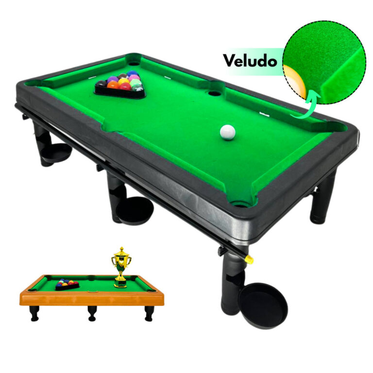 Mini Mesa de Bilhar Sinuca Infantil