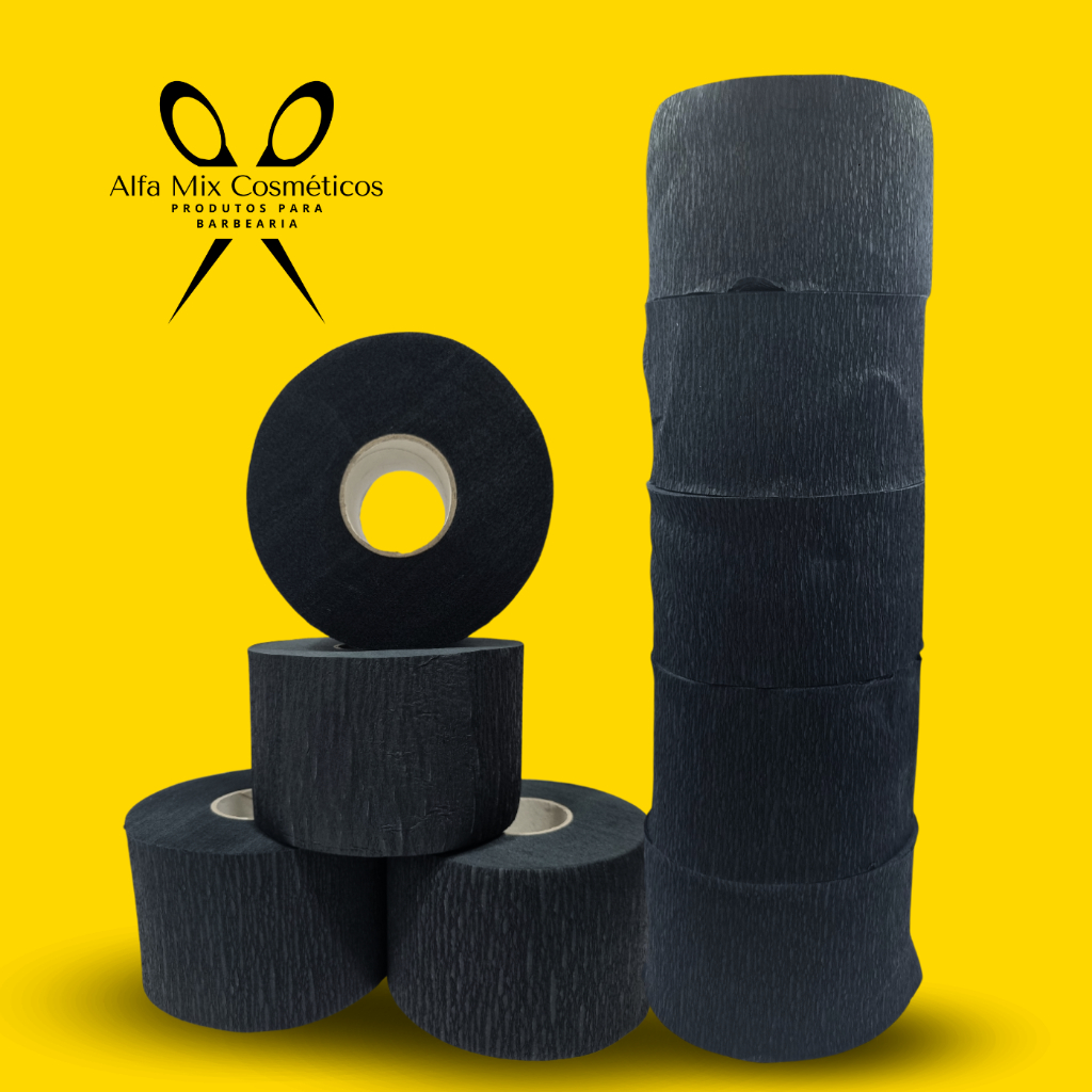 Gola higiênica GOLEX PRETA| 2 Pacote C/ 10 rolos | 1000 unidades