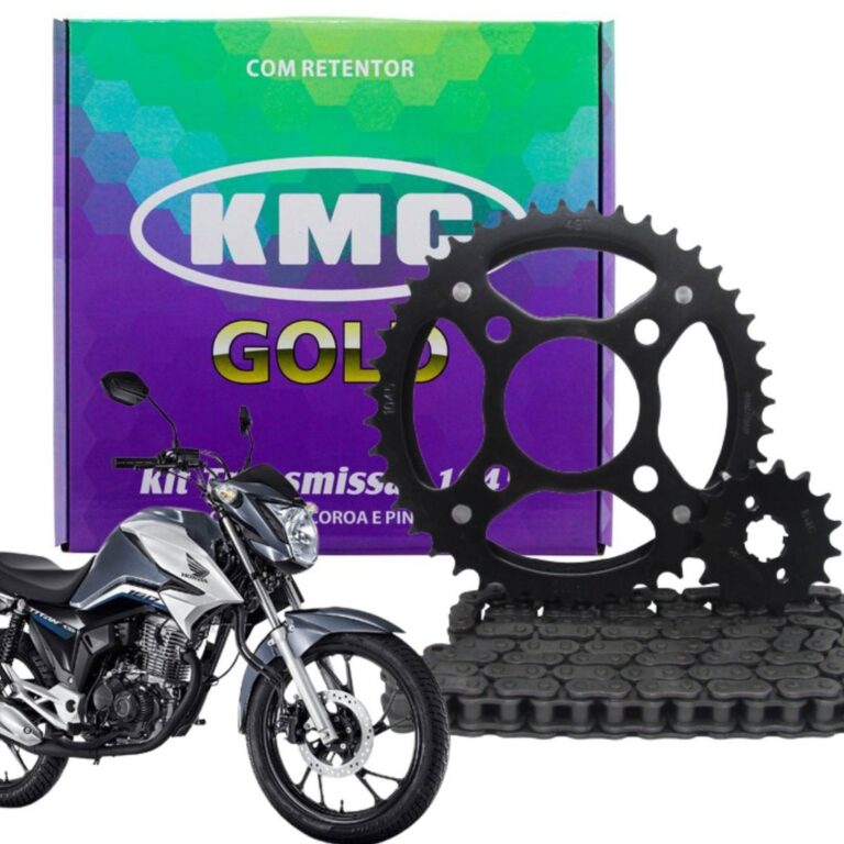 Kit Relação Cg Titan Fan 160 2016 C/ Retentor Or