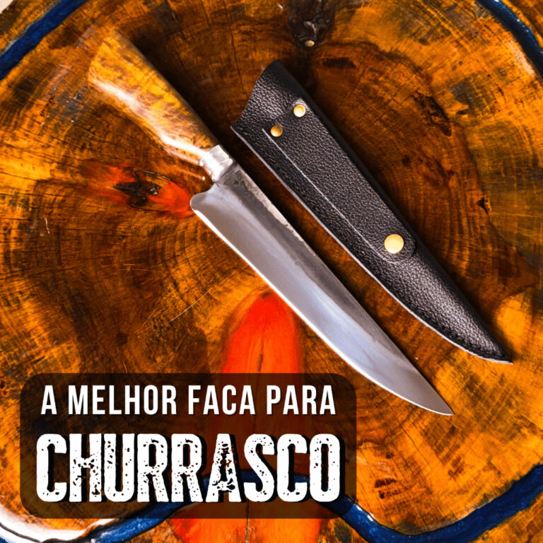 Faca Artesanal Picanheira Inox Para Churrasco Cort