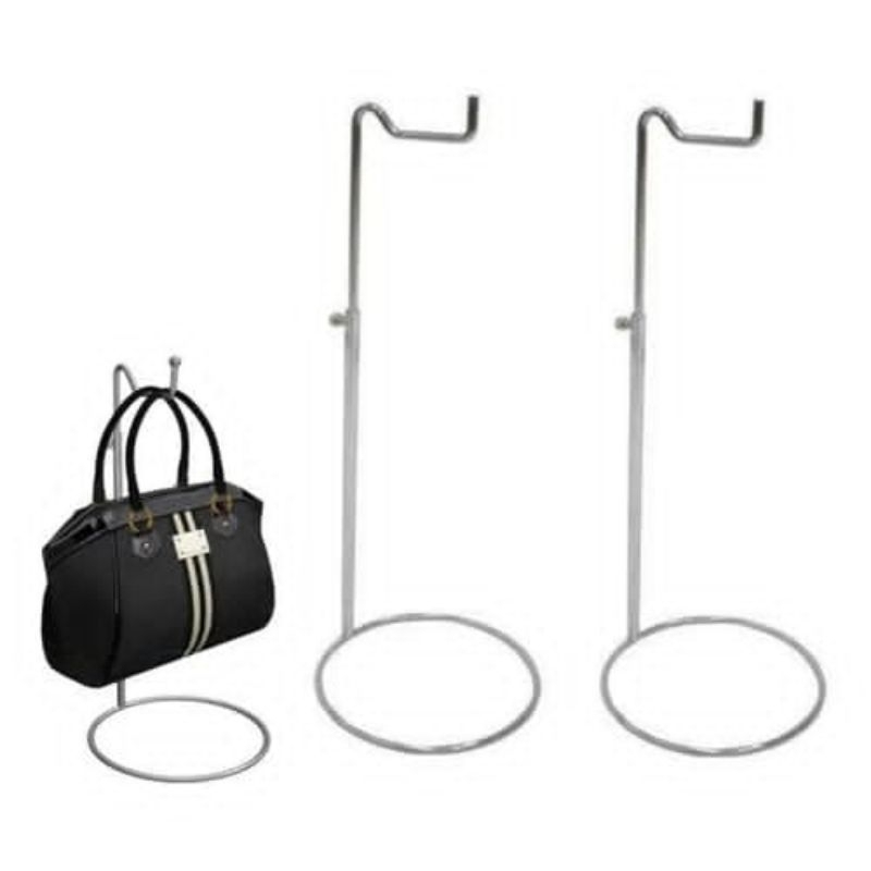 1 Expositor De Bolsa Para Balcão Cromado