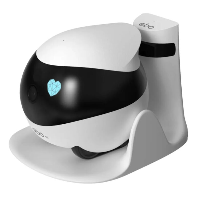 Câmera pet robô Com Voz Visão Noturna Auto Carr