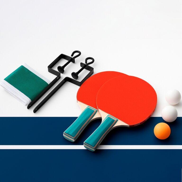 Kit Ping Pong Tenis De Mesa 2 Raquetes 3 Bolas Sup