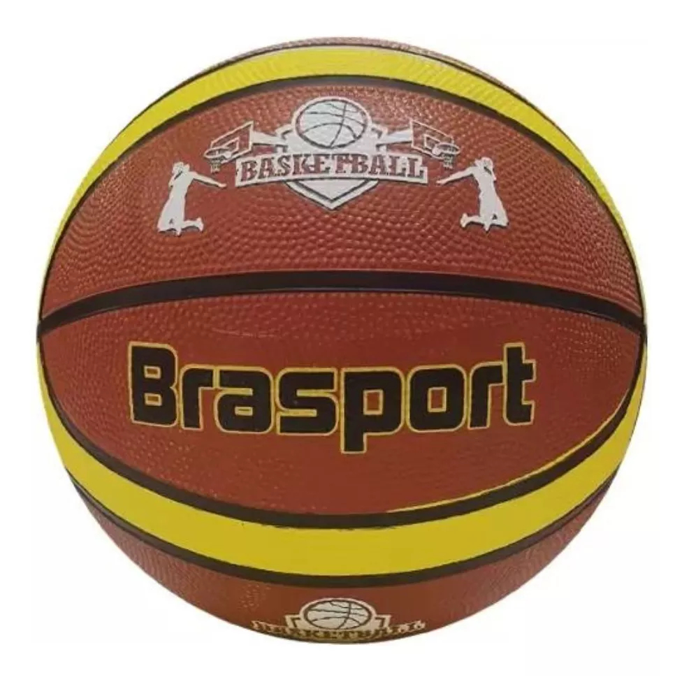 Bola de Basquete Tamanho Padrão Oficial 7 Quadra Brasport Original
