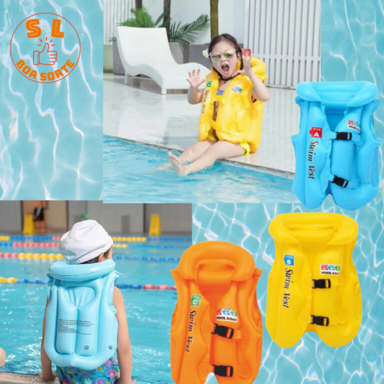 Colete Boia Infantil Piscina Praia Para Juvenil Ma