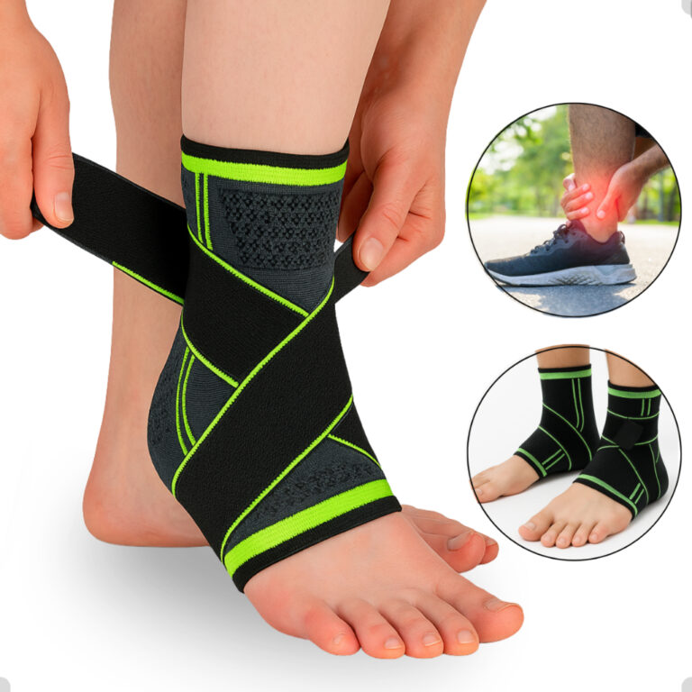 Tornozeleira Compressão Ortopédica Ajustável El