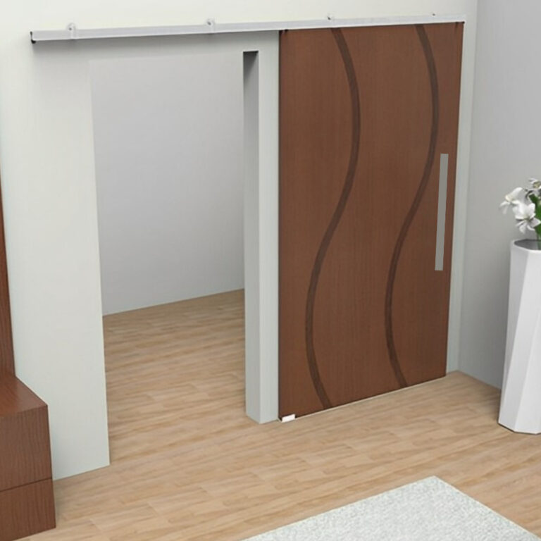 Kit Trilho Porta De Correr Roldana 1,8 Metros port