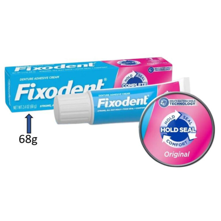 2 Fixodent Creme Fixador de Prótese 68g 100% Orig