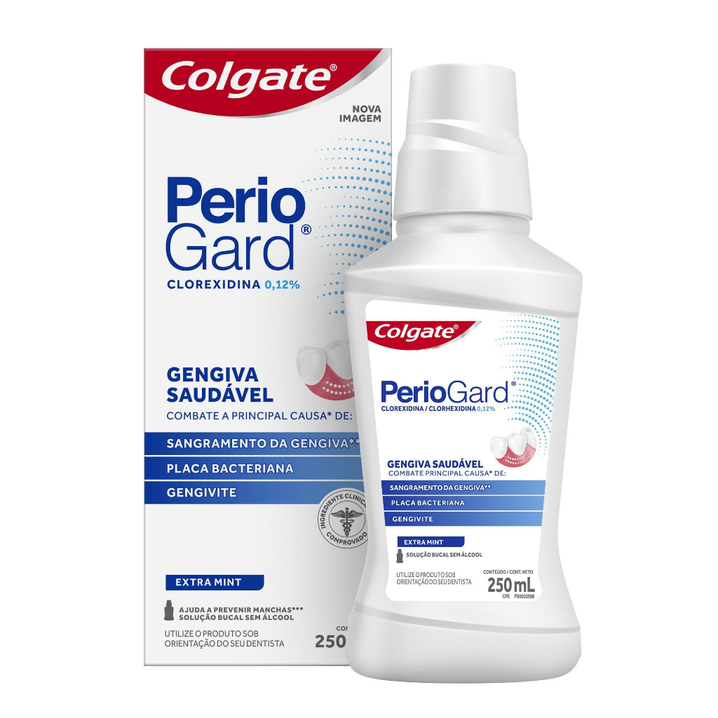 ENXAGUANTE BUCAL PERIOGARD GENGIVA SAUDÁVEL COLGATE 250ML