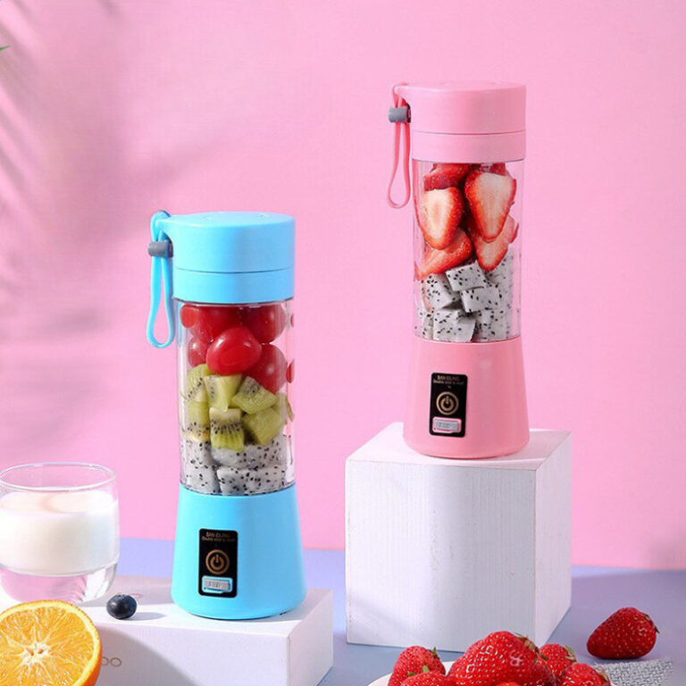 Mini Liquidificador Portátil Shake Com 6 Laminas 