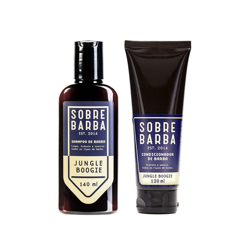 Kit Sobrebarba – Shampoo e Condicionador de Barba – Jungle Boogie
