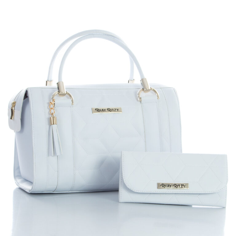 Kit Bolsa Baú com Carteira Feminina Elegante de M