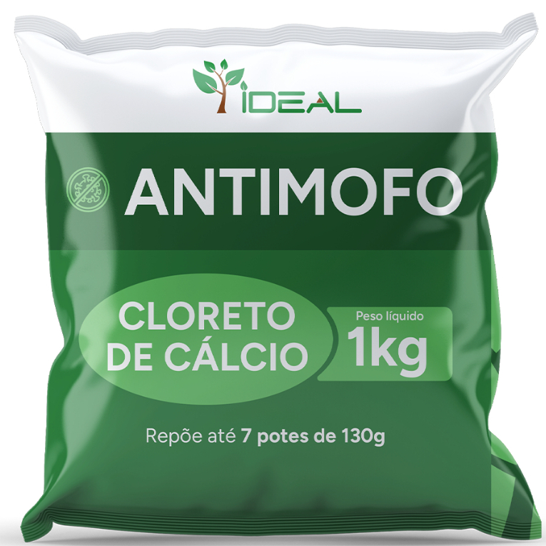 Anti Mofo Bolinhas Cloreto de Calcio 1kg Refil Gua