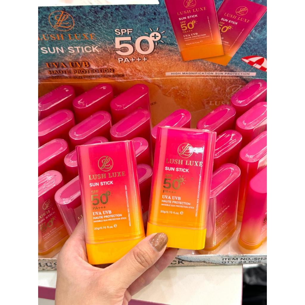 Protetor Solar em Bastão New Face Sun Stick FPS 60 20g/Lush Luxe Sun Stick FPS 50 20g