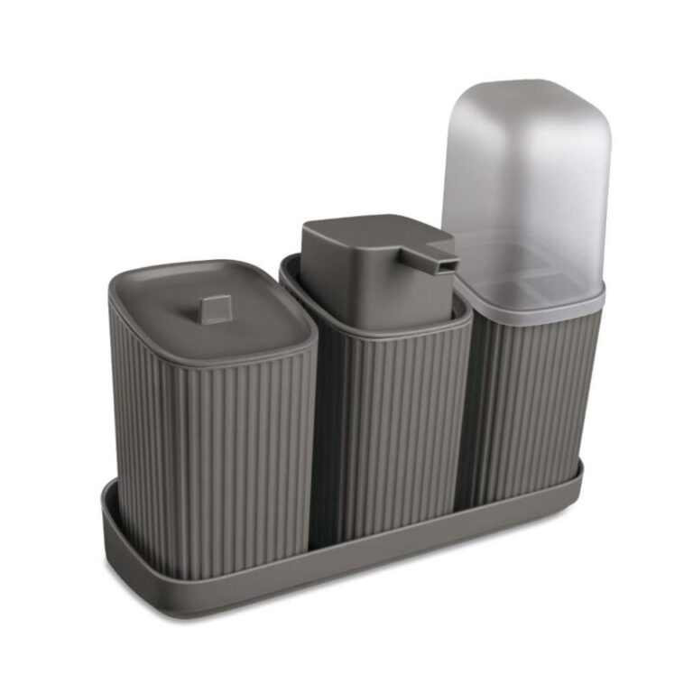 Kit Banheiro 04 Peças – P/ Sabonete liquido