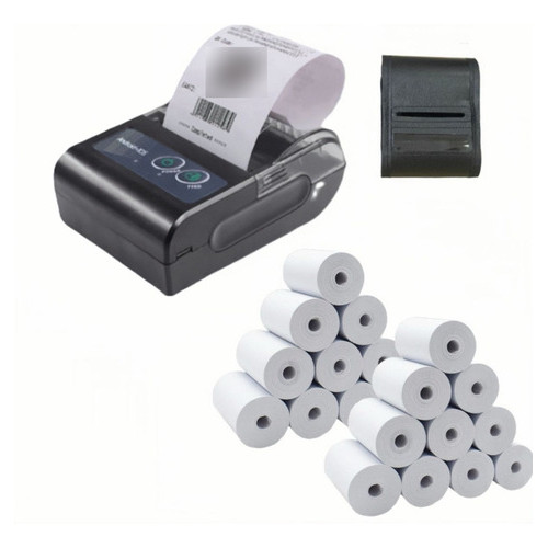 Mini Impressora Bluetooth Termica 58mm + 20 Bobina