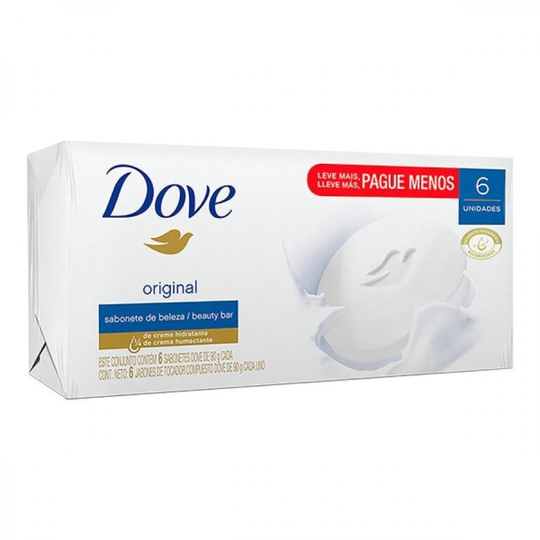 Sabonete Dove Original c/6un de 90g