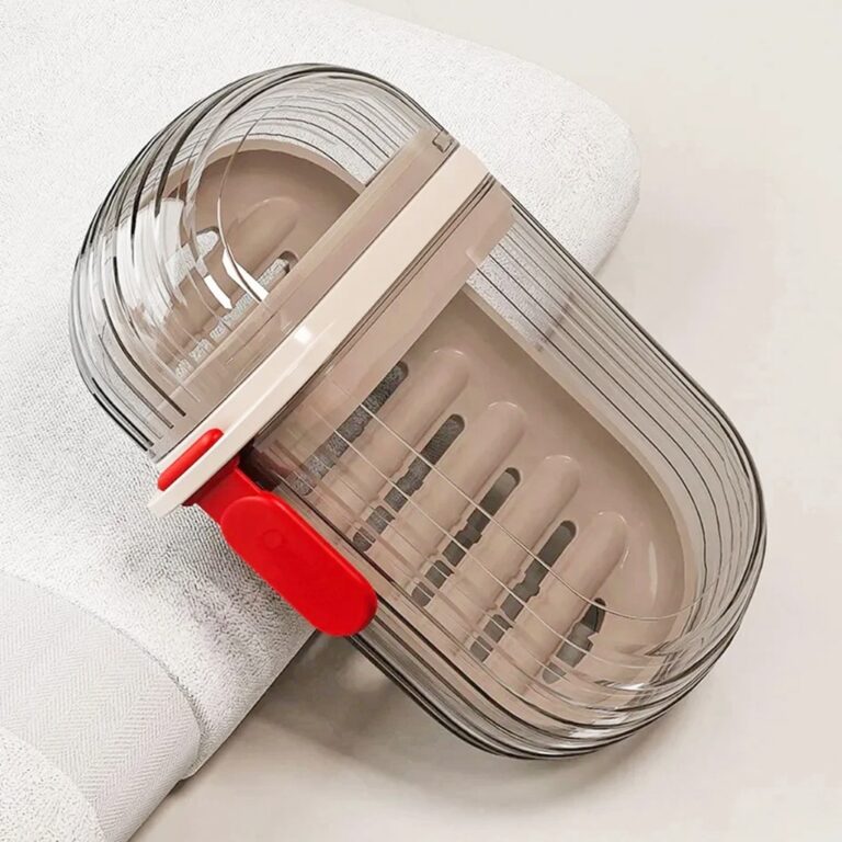 KIT 1/2 Peças Estojo De Sabonete Para Bolsa e Mal