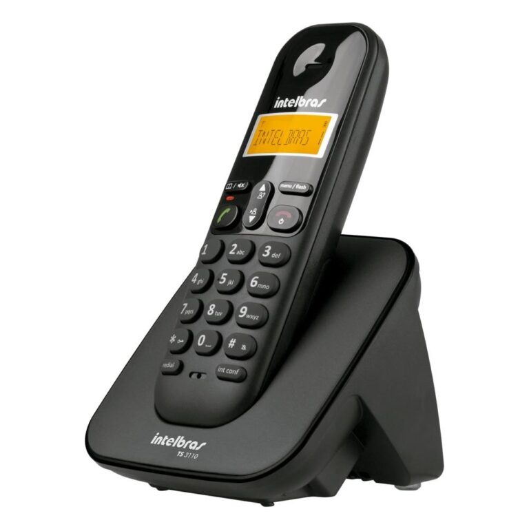 Telefone sem Fio Intelbras TS-3110 Preto DECT 6.0 
