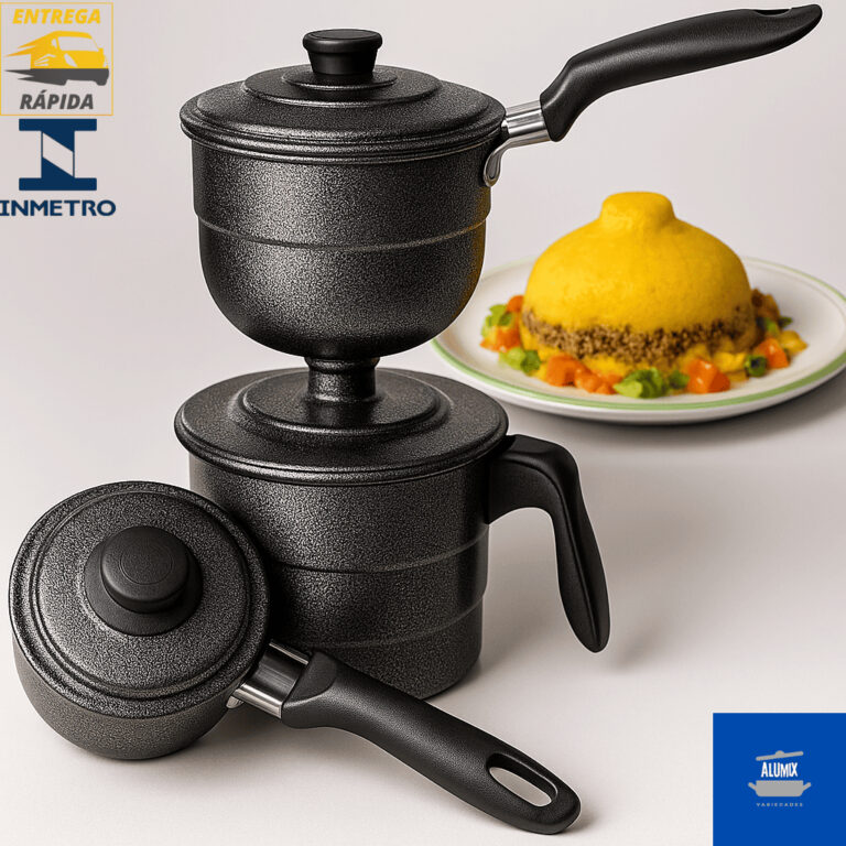 Cuscuzeira a Vapor – Prático e Durável 2 C