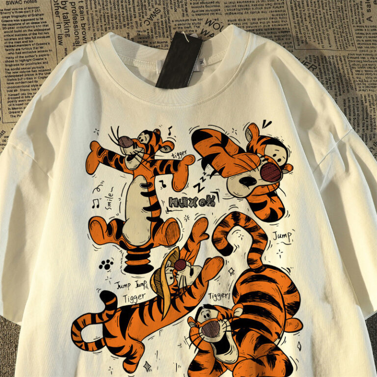 Camiseta Unissex Retrô Dsenho Tigrão 100% Algod�