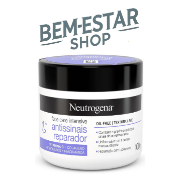 Creme Facial Intensivo Antissinais Reparador 100g 