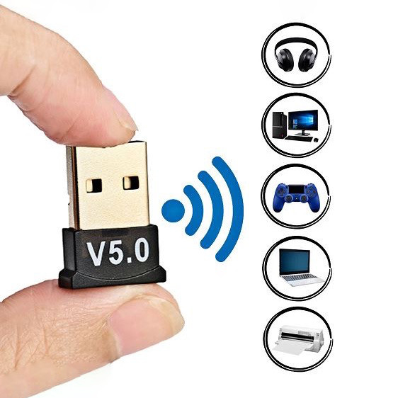 Adaptador E Receptor USB Bluetooth 5.0 Plug usb Tr
