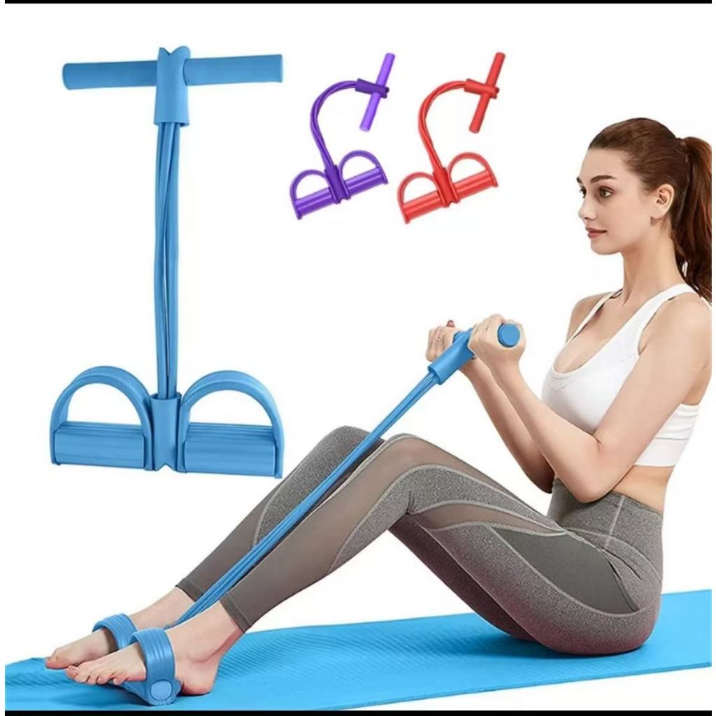Elástico Extensor de Exercícios Pull Reducer Multi Função Academia Em Casa Uso Profissional