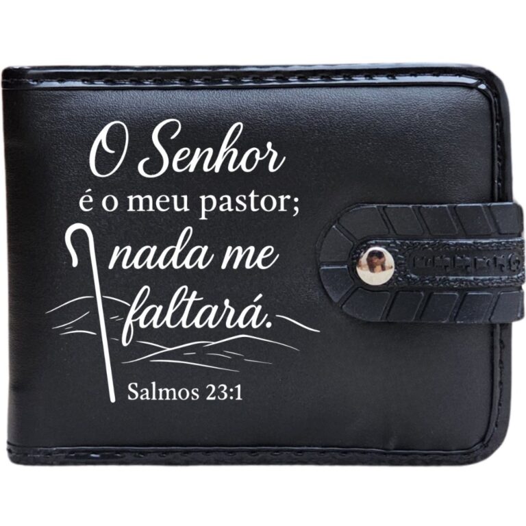 Carteira Masculina Porta Documentos Couro Ecológi