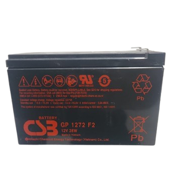 Bateria Selada12v-7ah CSB Vrla GP1272-F2 Nobreak, 