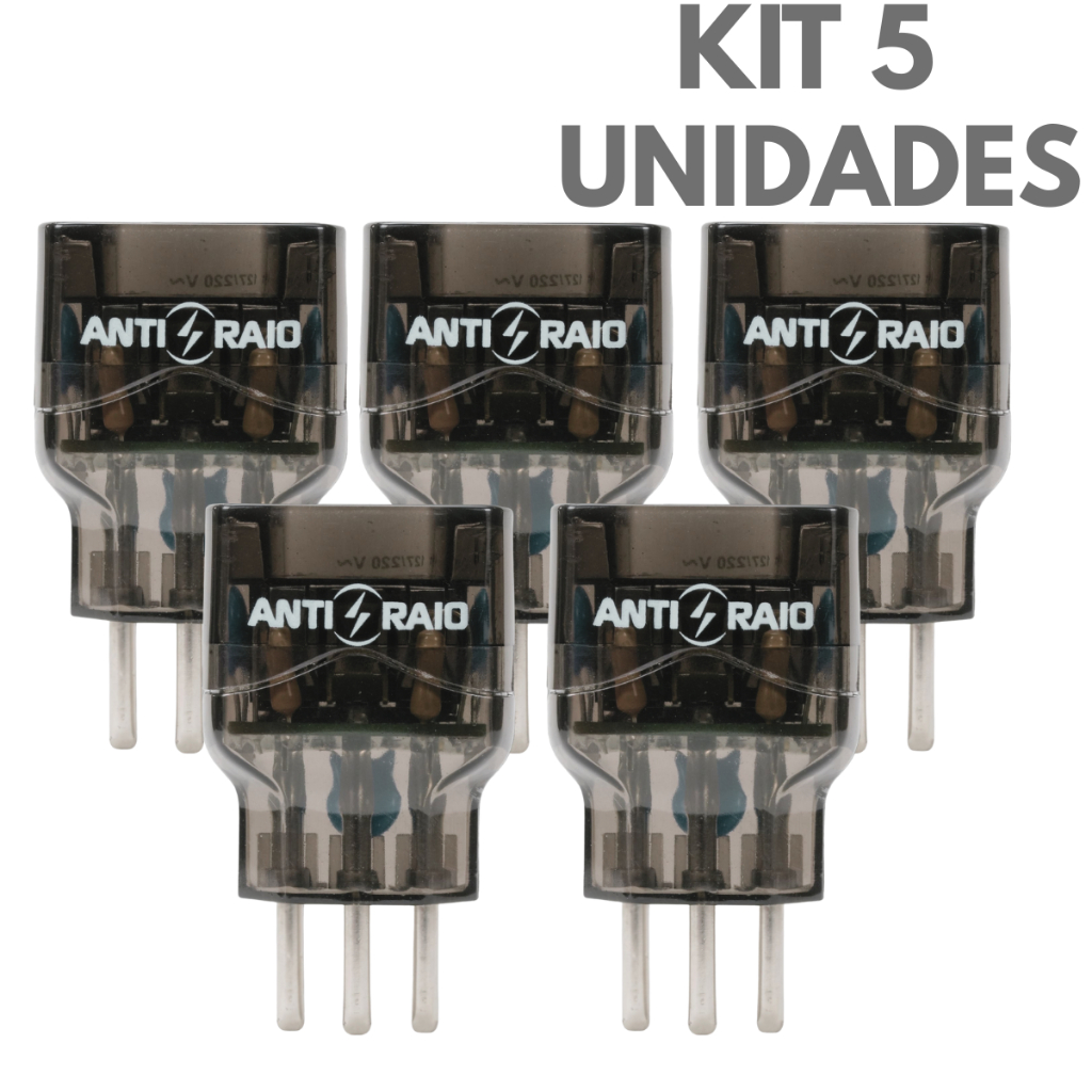 Tomada Protetor Elétrico Dps Anti Raio Surtos Embrastec 10A Bivolt Pocket 110/220v Eletrônicos
