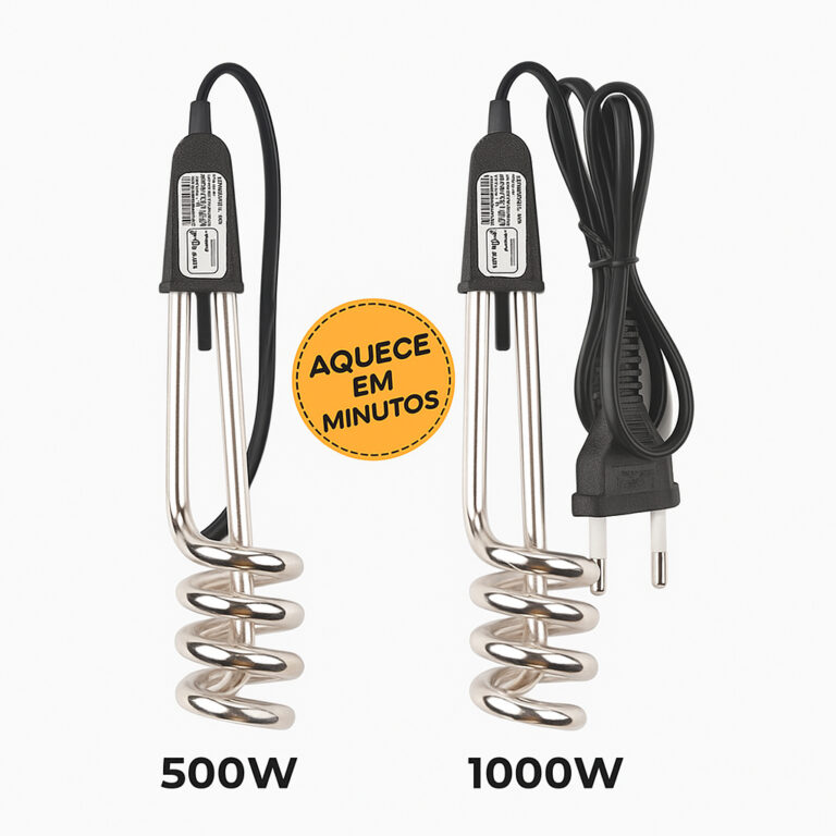 Ebulidor Elétrico Ferve Água Rápido Portátil 5