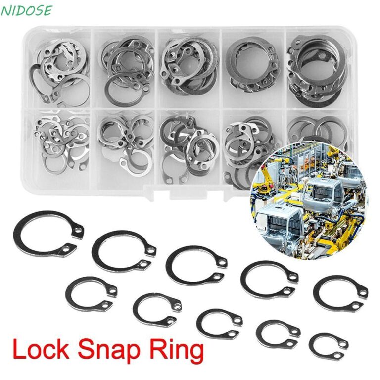 NIDOSE 100PCS Conjunto De Anéis De Retenção De 