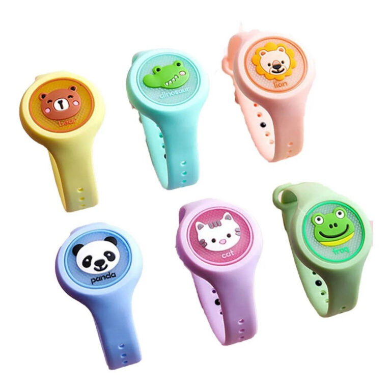 Pulseira Relógio Infantil Repelente de Mosquito C