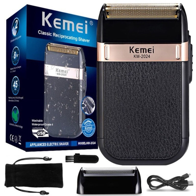 Kemei KM-2024 Maquininha Shaver Maquina de Finaliz