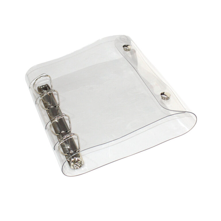 Capa para Caderno Argolado Fichário A5 Cristal