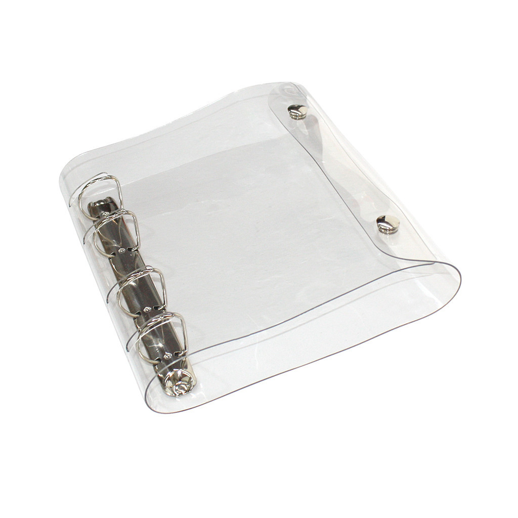 Capa para Caderno Argolado Fichário A5 Cristal