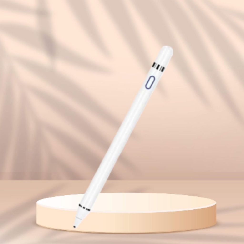 Caneta Stylus Pen Touch Ponta Fina Preta e Branca